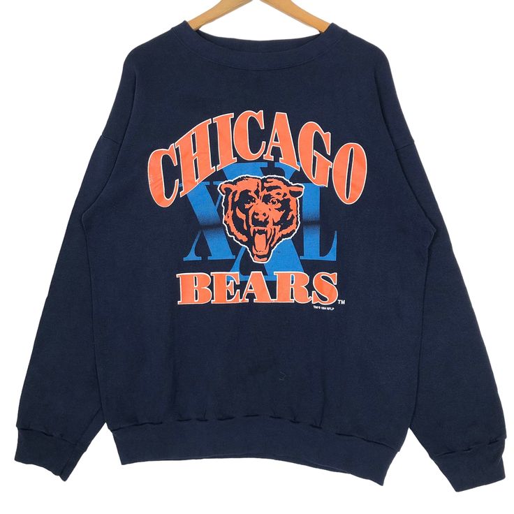 Official Chicago Bears Logo Sweatshirt for Men and Women Sports Fans